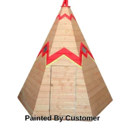 Shire 7 X 6ft Wigwam Kids Wooden Playhouse -Lifetime Sales 13505341 1494931994345855