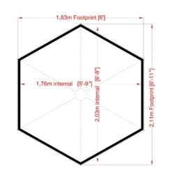 Shire 7 X 6ft Wigwam Kids Wooden Playhouse -Lifetime Sales 13505341 1754931994262617