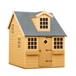 Shire 5 X 7ft Cottage Kids Wooden Playhouse - Including Installation