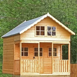 Shire 8 X 10ft Lodge Kids Wooden Playhouse -Lifetime Sales 13505347 1804931995066728