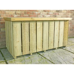 Shire Sawn Timber Garden Storage Log Box 4x2 -Lifetime Sales 13505350 7774931992851885
