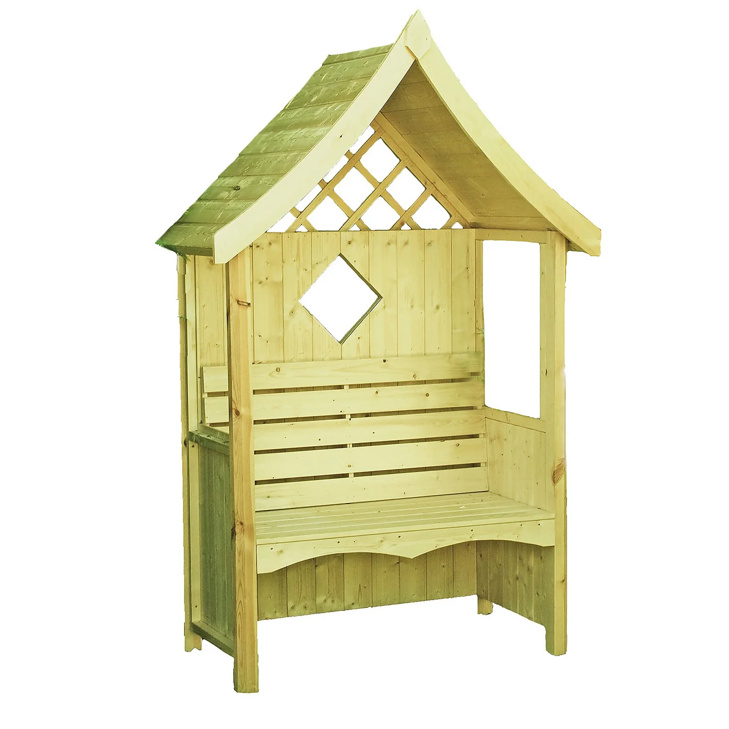 Shire 4x2ft Arum Garden Arbour 3 Shire 4x2ft Arum Garden Arbour