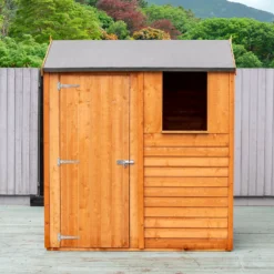 Shire 6x4ft Overlap Reverse Apex Garden Shed -Lifetime Sales 13508655 1014926473253924