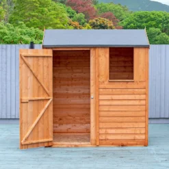 Shire 6x4ft Overlap Reverse Apex Garden Shed -Lifetime Sales 13508655 2734926473192673
