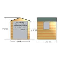 Shire 6x6ft Arran Garden Shed -Lifetime Sales 13508657 1114926480347151