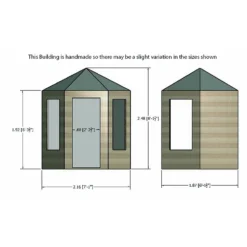 Shire 6x6ft Gazebo Summerhouse -Lifetime Sales 13508661 1744932697796253