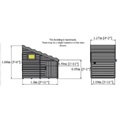 Shire 6x4ft Command Kids Playhouse - Including Installation -Lifetime Sales 13508665 8074932698940393
