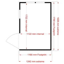 Shire 6x4ft Command Kids Playhouse - Including Installation -Lifetime Sales 13508665 8904932698967213
