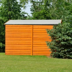 Shire 12x8ft Overlap Garden Shed No Windows - Including Installation -Lifetime Sales 13508670 8414926478573059