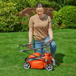 Flymo 1200W EasiStore 300R Electric Lawn Mower - 30cm -Lifetime Sales 13524780 2035038432596855
