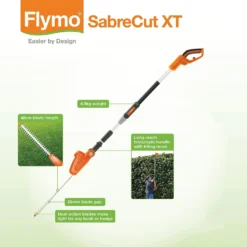 Flymo SabreCut XT TeleHedge Trimmer -Lifetime Sales 13524809 7354936880249328