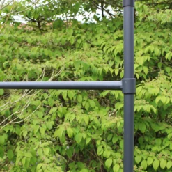 Agriframes Gothic Garden Arch - (H)2.5 X (W)1.5 X (D)0.45 M - Black -Lifetime Sales 13526216 1074936305006786