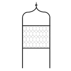 Agriframes Gothic Garden Screen - W 1.2m X H 2.28m - Black