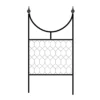 Agriframes Byzantine Garden Screen - W 1.2m X H 2.3m - Black -Lifetime Sales 13526231 6224935036093228