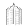 Agriframes Gothic Gazebo - (H)2.5 X (Diameter)1.5 M - Black -Lifetime Sales 13526253 1604935036135708