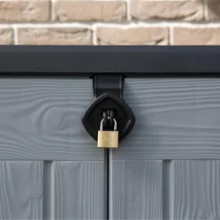 Keter Store It Out Ace Outdoor Garden Storage Shed 1200L - Grey / Graphite -Lifetime Sales 13531577 2124925770796016