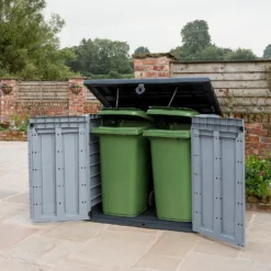 Keter Store It Out Ace Outdoor Garden Storage Shed 1200L - Grey / Graphite -Lifetime Sales 13531577 7064925770968030