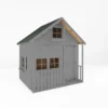 Country Living 7ft X 5ft Premium Sandon Double Storey Playhouse With Veranda Painted + Installation - Thorpe Towers Grey -Lifetime Sales 13554911 6544945373778519