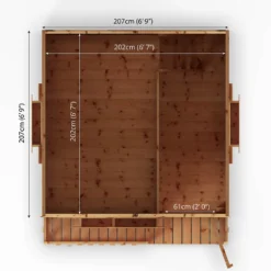 Country Living 7ft X 7ft Premium Sandon Double Storey Playhouse With Veranda Painted + Installation - Thorpe Towers Grey 18 Country Living 7ft X 7ft Premium Sandon Double Storey Playhouse With Veranda Painted + Installation - Thorpe Towers Grey -Lifetime Sales 13554916 1224949332092216