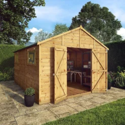 Mercia 14ft X 10ft Premium Shiplap Modular Workshop Shed -Lifetime Sales 13555756 1224949335251255