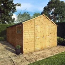 Mercia 18ft X 10ft Premium Shiplap Modular Workshop Shed - Including Installation -Lifetime Sales 13555759 6874949335591371