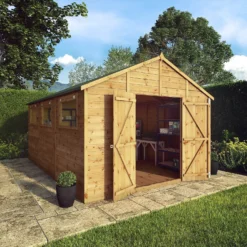 Mercia 15ft X 10ft Premium Shiplap Modular Workshop Shed - Including Installation -Lifetime Sales 13555760 1564949333546523