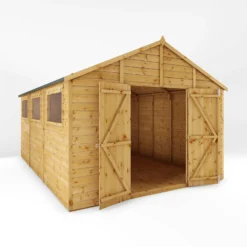Mercia 15ft X 10ft Premium Shiplap Modular Workshop Shed - Including Installation -Lifetime Sales 13555760 3624949333654397