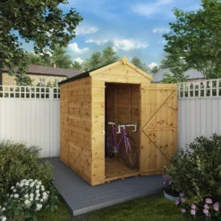 Mercia 6ft X 4ft Premium Windowless Shiplap Apex Shed -Lifetime Sales 13555764 7584949336319318