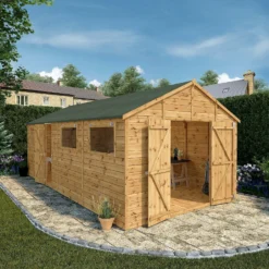 Mercia 20ft X 10ft Premium Shiplap Modular Workshop Shed - Including Installation -Lifetime Sales 13555765 2104949337996930
