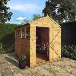 Mercia 8ft X 6ft Premium Shiplap Apex Shed - Including Installation -Lifetime Sales 13555776 9824949334069594