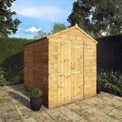 Mercia 8ft X 6ft Premium Windowless Shiplap Apex Shed -Lifetime Sales 13555779 5844949333871831