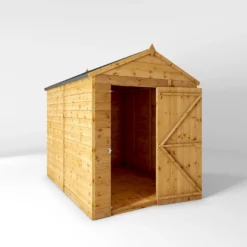 Mercia 8ft X 6ft Premium Windowless Shiplap Apex Shed -Lifetime Sales 13555779 6484949334466170