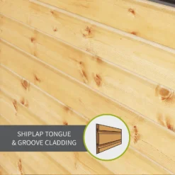 Mercia 10ft X 8ft Premium Windowless Shiplap Apex Shed -Lifetime Sales 13555789 9944949333197098