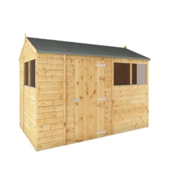 Mercia 10ft X 6ft Premium Shiplap Reverse Apex Shed - Including Installation