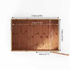 Mercia 6ft X 4ft Premium Shiplap Pent Shed 19 Mercia 6ft X 4ft Premium Shiplap Pent Shed -Lifetime Sales 13555794 1084949337863583