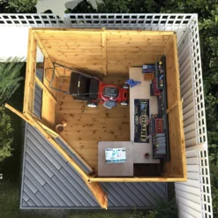 Mercia 7ft X 7ft Premium Shiplap Corner Shed - Including Installation -Lifetime Sales 13555799 1234949336398143