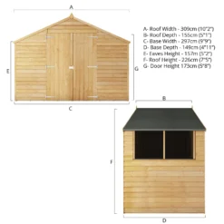 Mercia 5ft X 10ft Overlap Apex Shed 20 Mercia 5ft X 10ft Overlap Apex Shed -Lifetime Sales 13555802 2625047801143630