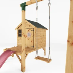 Mercia 4ft X 4ft Snug Wooden Playhouse With Tower -Lifetime Sales 13555804 7114958330974497