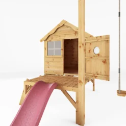 Mercia 4ft X 4ft Snug Wooden Playhouse With Tower -Lifetime Sales 13555804 8415027846188854