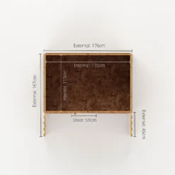 Mercia 5ft X 6ft Honeysuckle Wooden Playhouse - Installation Included 20 Mercia 5ft X 6ft Honeysuckle Wooden Playhouse - Installation Included -Lifetime Sales 13555809 2034949337255738