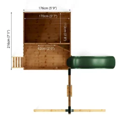 Mercia 5ft X 6ft Honeysuckle Wooden Playhouse -Lifetime Sales 13555811 1654951880093088