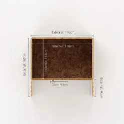 Mercia 5ft X 6ft Honeysuckle Wooden Playhouse -Lifetime Sales 13555812 2034949335962870