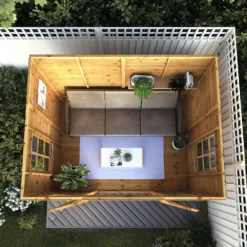 Mercia 8ft X 6ft Premium Clover Summerhouse -Lifetime Sales 13555824 2934941758489520