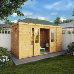 Mercia 12ft X 6ft Premium Clover Summerhouse - Including Installation -Lifetime Sales 13555828 9594941760487382