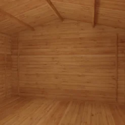 Mercia 4m X 3m Garden Retreat Log Cabin 28mm -Lifetime Sales 13555835 3555025545496516