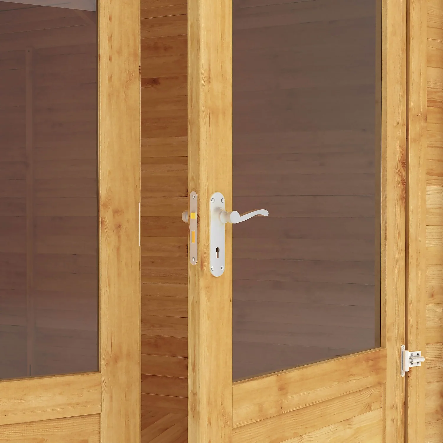 Mercia 3m X 3m Corner Log Cabin 44mm 6 Mercia 3m X 3m Corner Log Cabin 44mm - Image 4