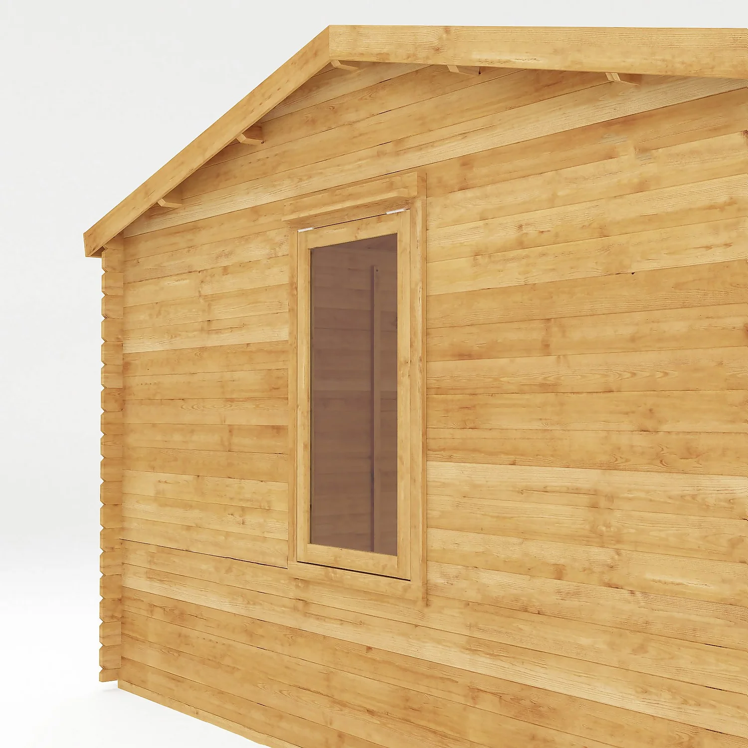 Mercia 5m X 4m Home Office Log Cabin 34mm 5 Mercia 5m X 4m Home Office Log Cabin 34mm - Image 3
