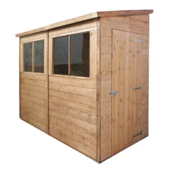Mercia 8ft X 4ft Premium Shiplap Modular Pent Shed - Including Installation -Lifetime Sales 13555850 1314949338458378