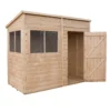 Mercia 8ft X 4ft Premium Shiplap Modular Pent Shed - Including Installation -Lifetime Sales 13555850 1324949337592902
