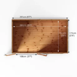 Mercia 10ft X 6ft Premium Shiplap Pent Shed - Including Installation -Lifetime Sales 13555852 3545011477989108